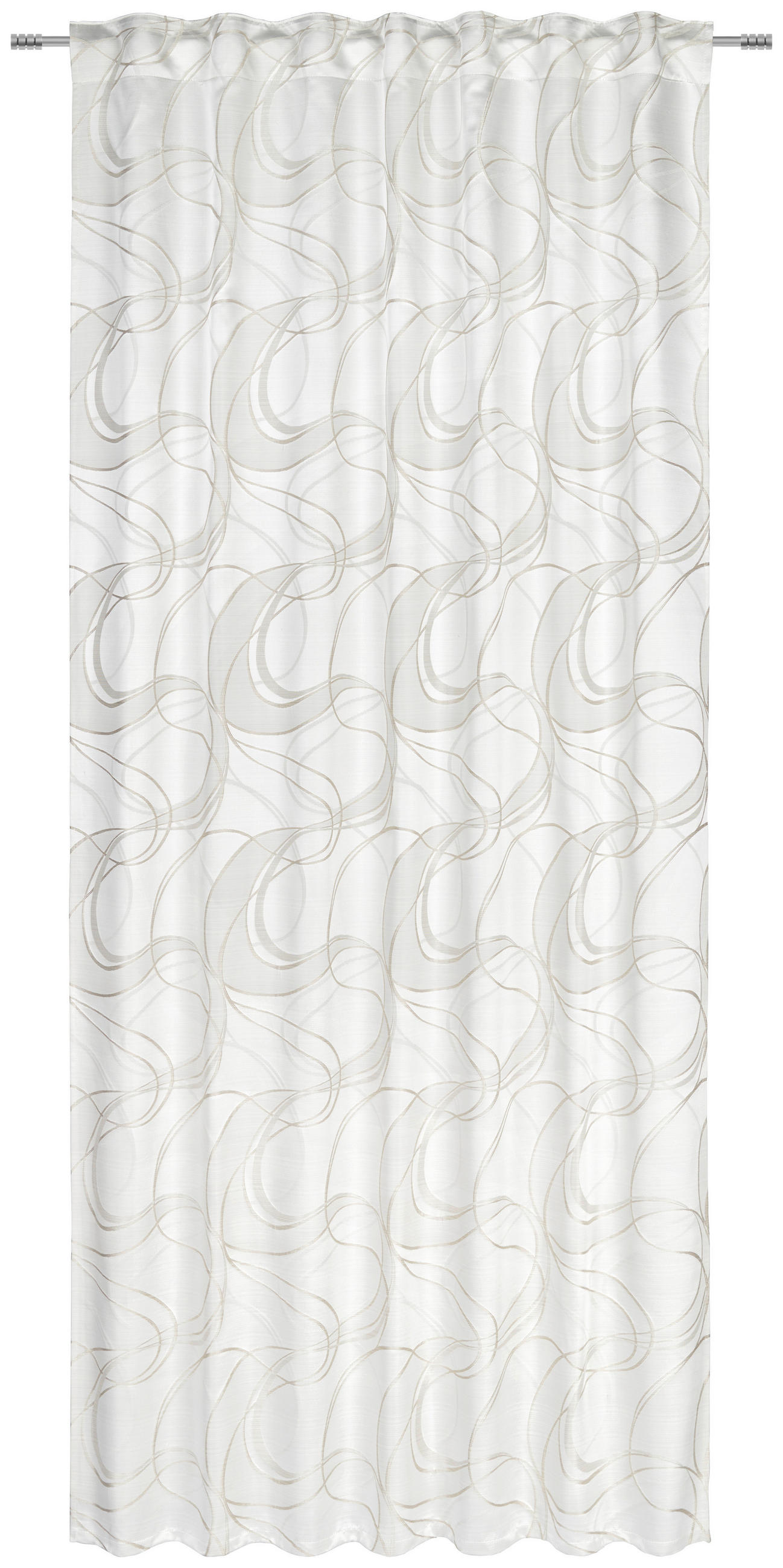 KÉSZFÜGGÖNY részben fényzáró  - bézs, Konventionell, műanyag (140/245cm) - Esposa