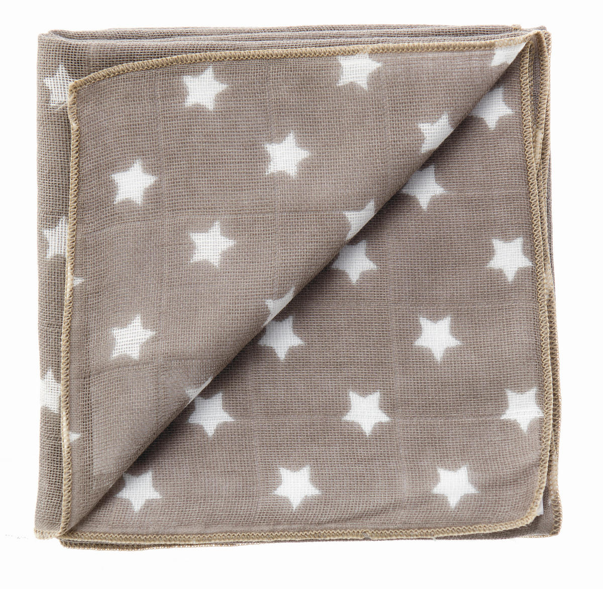 MULLWINDELN    - Sandfarben/Weiss, Basics, Textil (60/0.1/60cm) - ZEWI