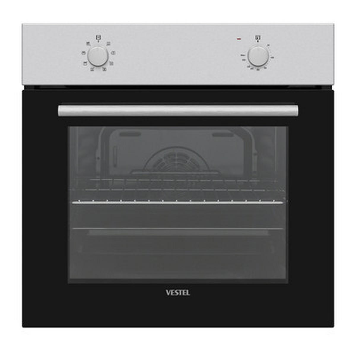 KÜCHENBLOCK 280 cm   in Weiß  - Eichefarben/Schwarz, Trend, Holzwerkstoff/Metall (280cm) - Impuls