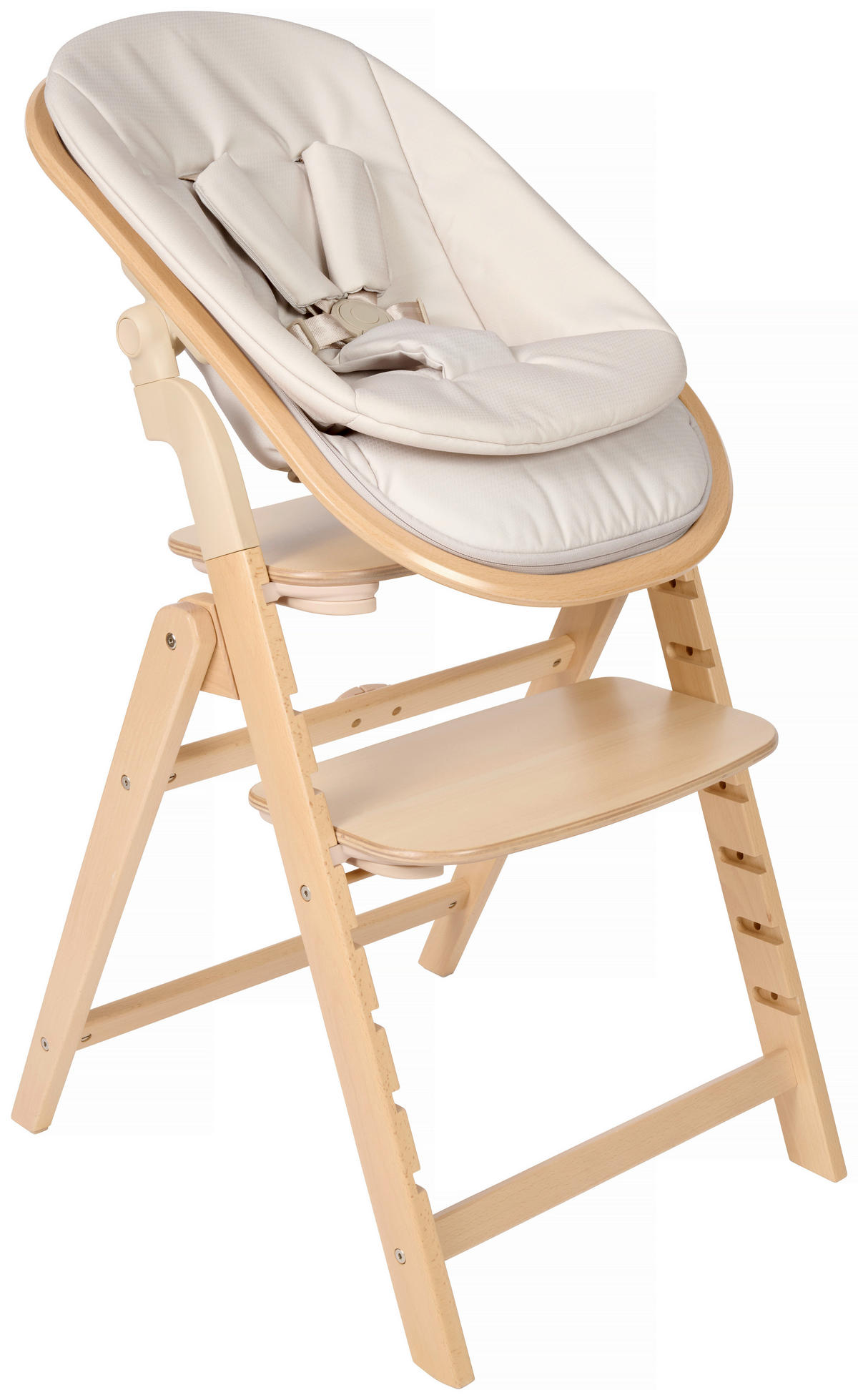 HOCHSTUHL-SET  - Beige, Basics, Holz/Holzwerkstoff (65,5/51/85cm) - Jimmylee