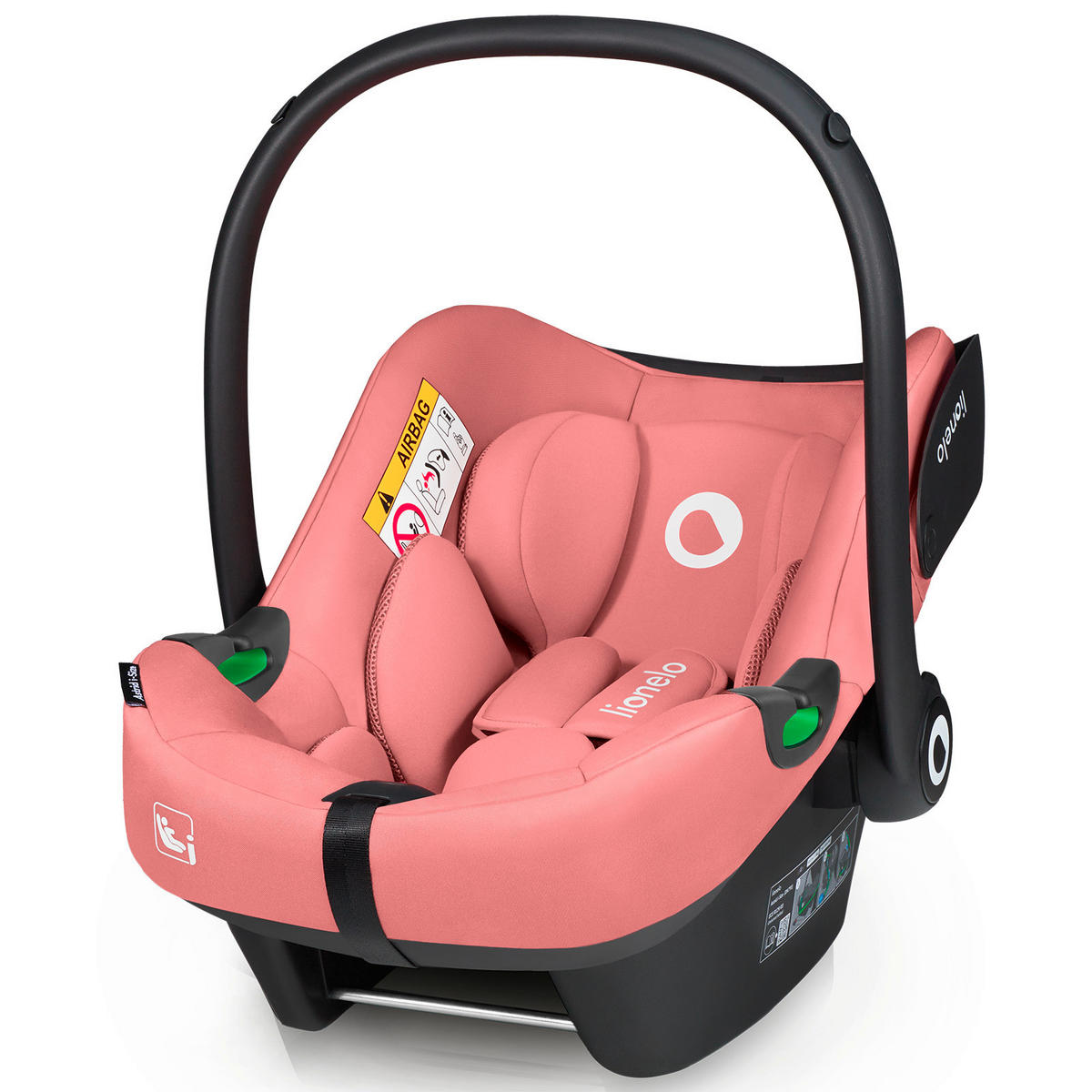 BABYSCHALE Astrid i-Size  - Pink/Altrosa, Basics, Kunststoff/Textil (44/64/57cm) - Lionelo