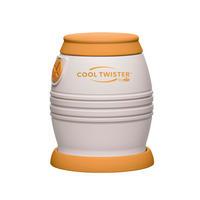 FLÄSCHCHENWASSER-ABKÜHLER NIP Cool Twister  - Hellgrau/Weiß, Basics, Kunststoff (10/21,5cm)
