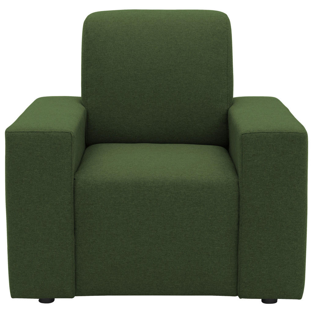 Thumbnail - Looks by W.Joop Sessel Looks X, Grün, Textil, Uni, 93x88x88 cm, Made in EU, FSC Mix, Stoffauswahl, Wohnzimmer, Sessel, P...