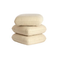 POUF LAURIE 44,5/44,5/44,5 cm  - Creme, Basics, Textil (44,5/44,5/44,5cm) - Light & Living
