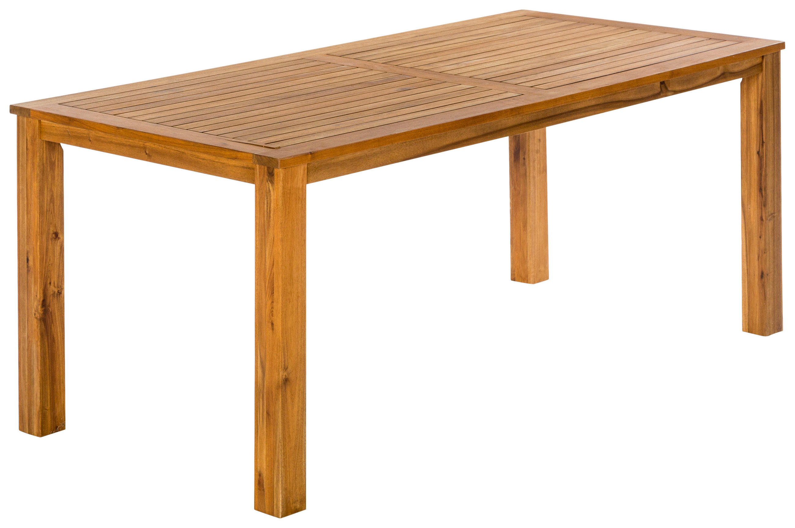 GARTENTISCH 185/90/75 cm Holz rechteckig - Akaziefarben, ROMANTIK / LANDHAUS, Holz (185/90/75cm) - Gardenson