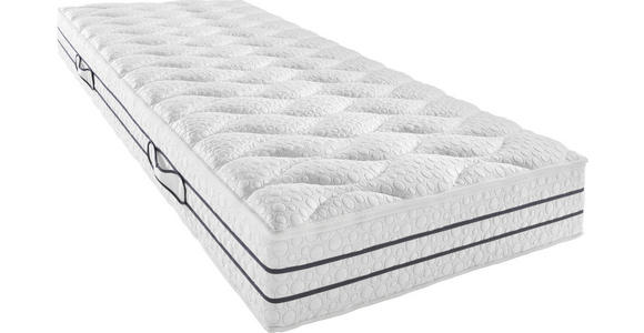 KALTSCHAUMMATRATZE 80/200 cm Höhe ca. 24 cm  - Weiß, Basics, Textil (80/200cm) - Sleeptex