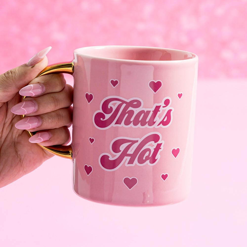 KAFFEETASSE Paris Hilton 450 ml  - Rosa, Basics, Keramik (450ml) - Paris Hilton