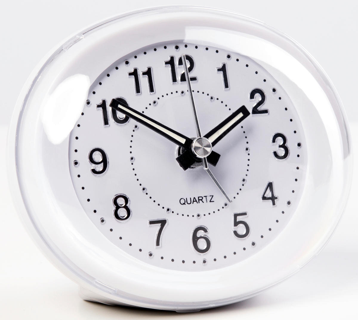 WECKER Weiß 9,5/7,5/4,5 cm  - Weiß, Basics, Kunststoff (9,5/7,5/4,5cm)