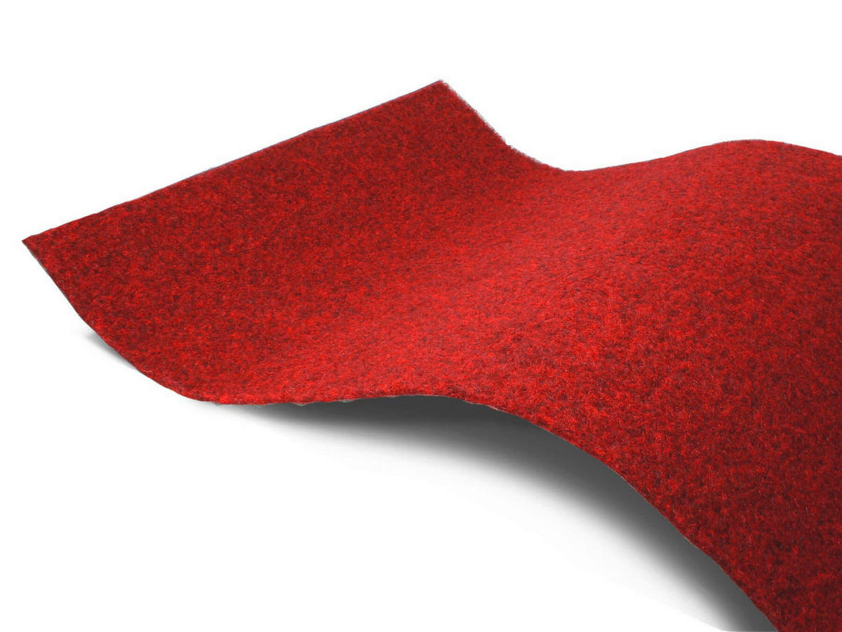 KONSTGRÄSMATTA - röd, Basics, textil (200/150cm)