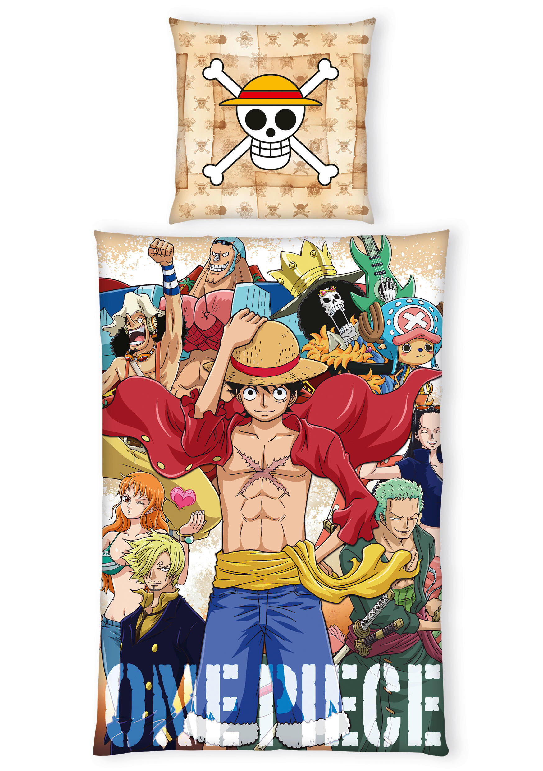 Herding Jugendbettwäsche One Piece Mehrfarbig 135x200 cm