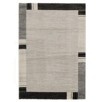 WEBTEPPICH 140/200 cm Palazzo Lobo  - Grau, KONVENTIONELL, Textil (140/200cm) - Novel