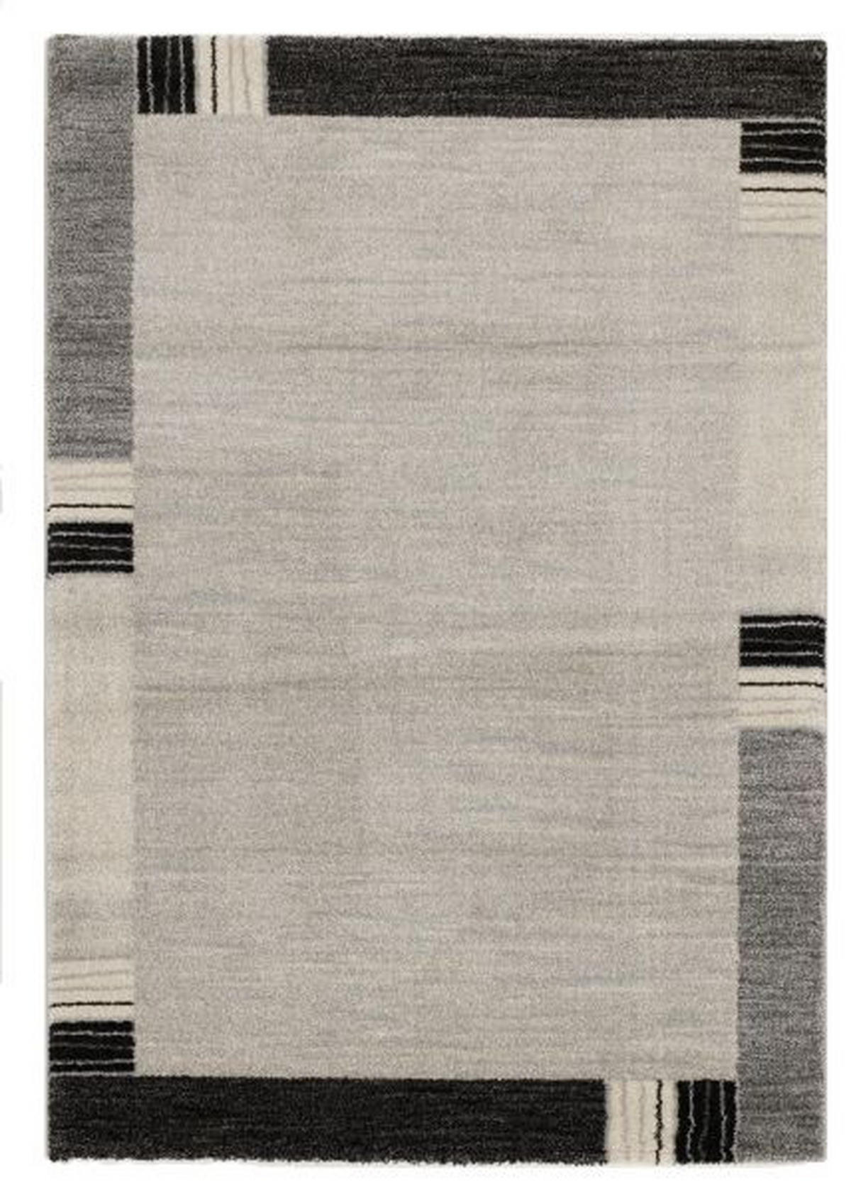 WEBTEPPICH 140/200 cm Palazzo Lobo  - Grau, KONVENTIONELL, Textil (140/200cm) - Novel