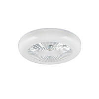 DECKENVENTILATOR  45,0/14,0 cm    - Weiss/Transparent, Basics, Kunststoff (45,0/14,0cm)