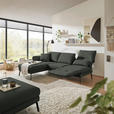 ECKSOFA  in Flachgewebe Grün  175-224/255-365 cm  - Schwarz/Grün, Design, Textil/Metall (175-224/255-365cm) - Dieter Knoll