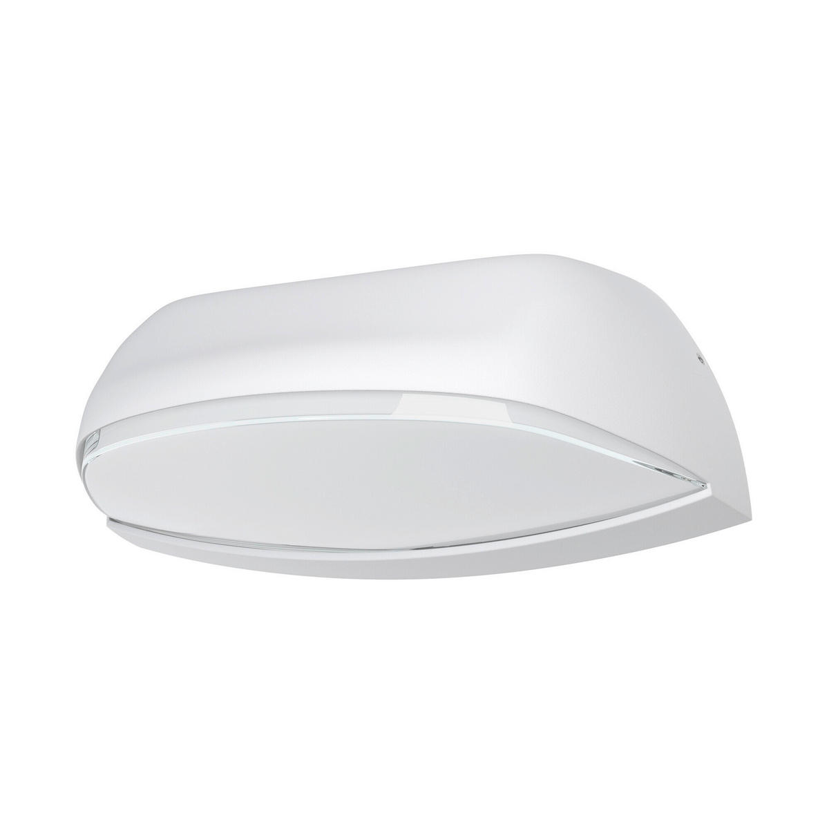 LED-AUßENLEUCHTE 8,6/21/9 cm   - Weiß, Basics, Kunststoff/Metall (8,6/21/9cm) - Osram