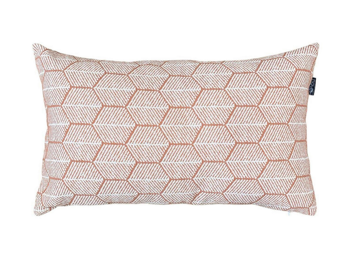UKRASNI JASTUK 30/50 cm   SAVANA  - krem/tamnonarandžasta, Osnovno, tekstil/plastika (30/50cm) - Novel