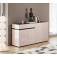SIDEBOARD  160,2/80,1/42,6 cm 1 Schublade(n)  - Kaschmir/Anthrazit, Design, Holzwerkstoff/Kunststoff (160,2/80,1/42,6cm) - Voleo