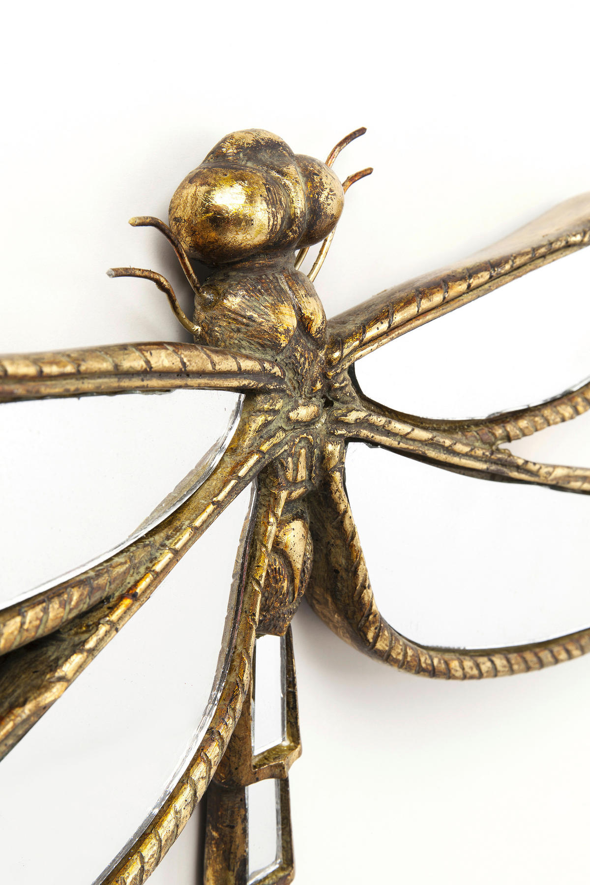 WANDDEKO    - Goldfarben, LIFESTYLE, Glas/Kunststoff (27/35/4cm) - Ambia Home