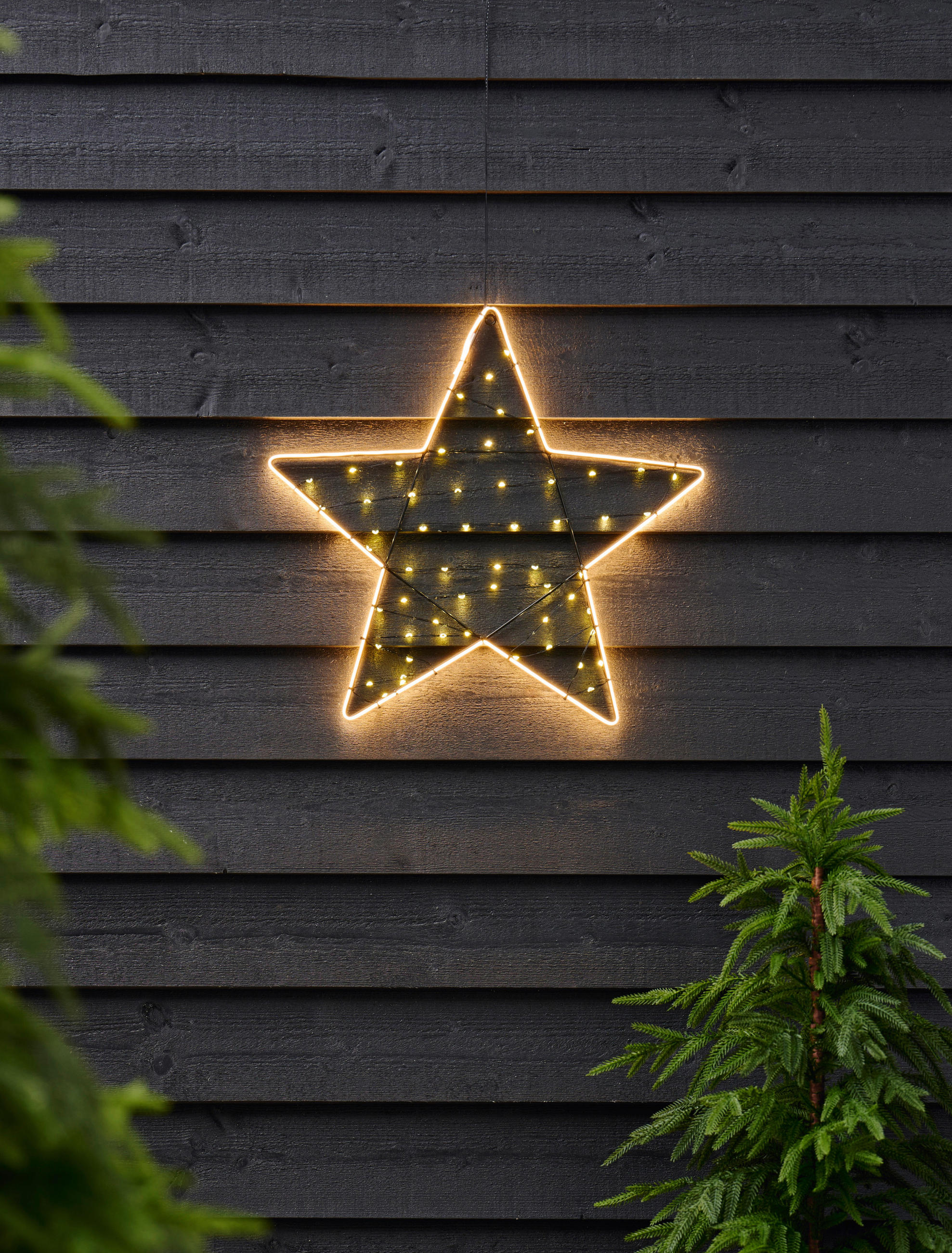 DEKOSTERN  - Schwarz, Basics, Metall (47/47/47cm)