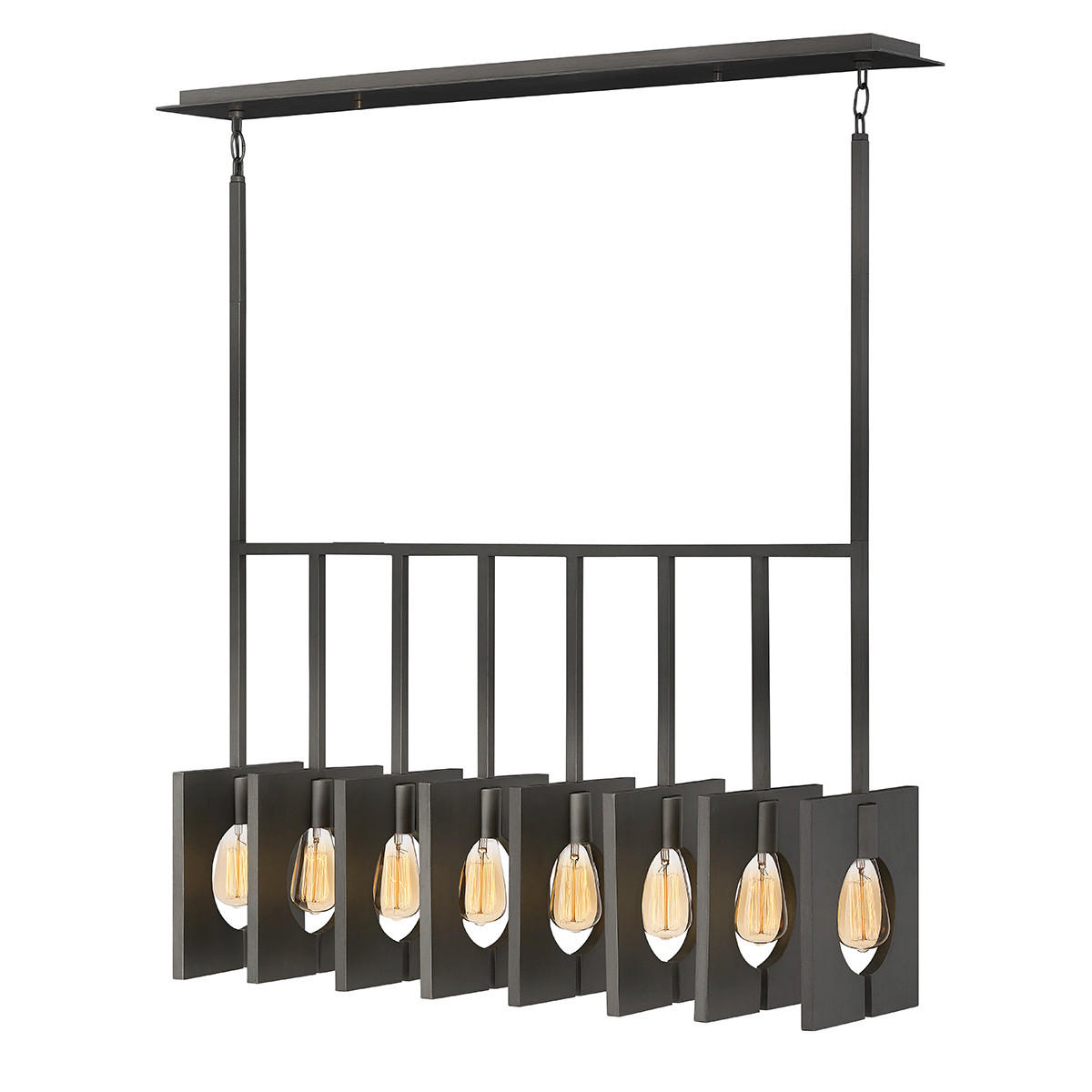 SVJETILJKA VISEĆA 94,4/26/66,6 cm Elstead Ludlow - boje grafita, Design, metal (94,4/26/66,6cm) - Elstead Lighting
