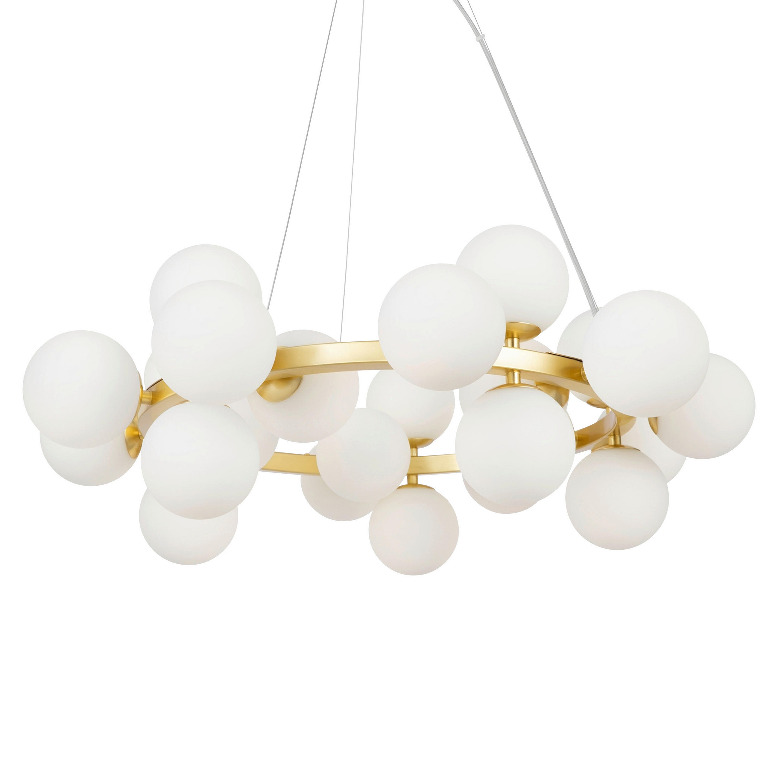 PENDELLAMPA 23,8/135,4/69 cm  - guldfärgad, Basics, metall/glas (23,8/135,4/69cm) - MAYTONI