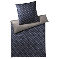 WENDEBETTWÄSCHESET Makosatin 160/210 cm  100 cm/65 cm  - Blau/Dunkelblau, Design, Naturmaterialien/Textil (160/210cm) - Joop!