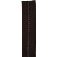 REIßVERSCHLUSS 100 cm  - Braun, Basics, Textil (100cm)