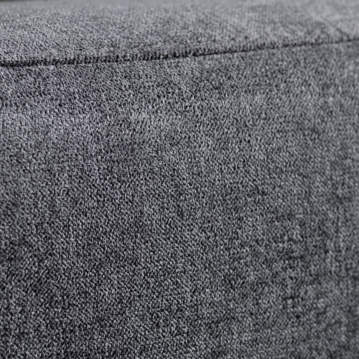 KANAPÉÁGY szürkéskék  - fekete/szürkéskék, Konventionell, műanyag/textil (206/82-100/101cm) - Venda