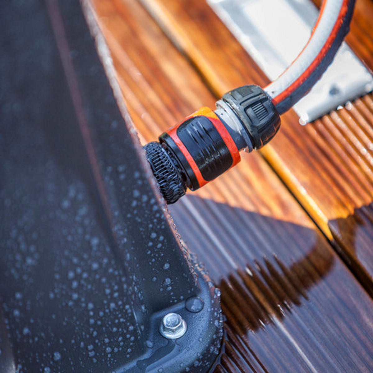 SOLARDUSCHE GRE SSR25  - Schwarz, KONVENTIONELL, Kunststoff/Metall (19/17/219cm) - Gre