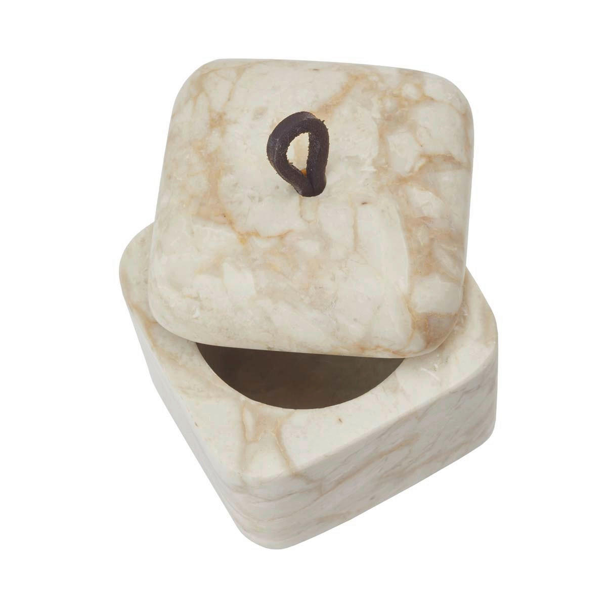 KOSMETIKDOSE - Beigebraun, Design (8/8/8cm) - Aquanova