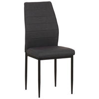 ŽIDLE, šedá - šedá/černá, Design, kov/textil (43,5/96/58cm) - Carryhome