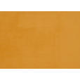 ECKSOFA in Velours Currygelb  177/253 cm  - Currygelb/Schwarz, Design, Textil/Metall (177/253cm) - Dieter Knoll
