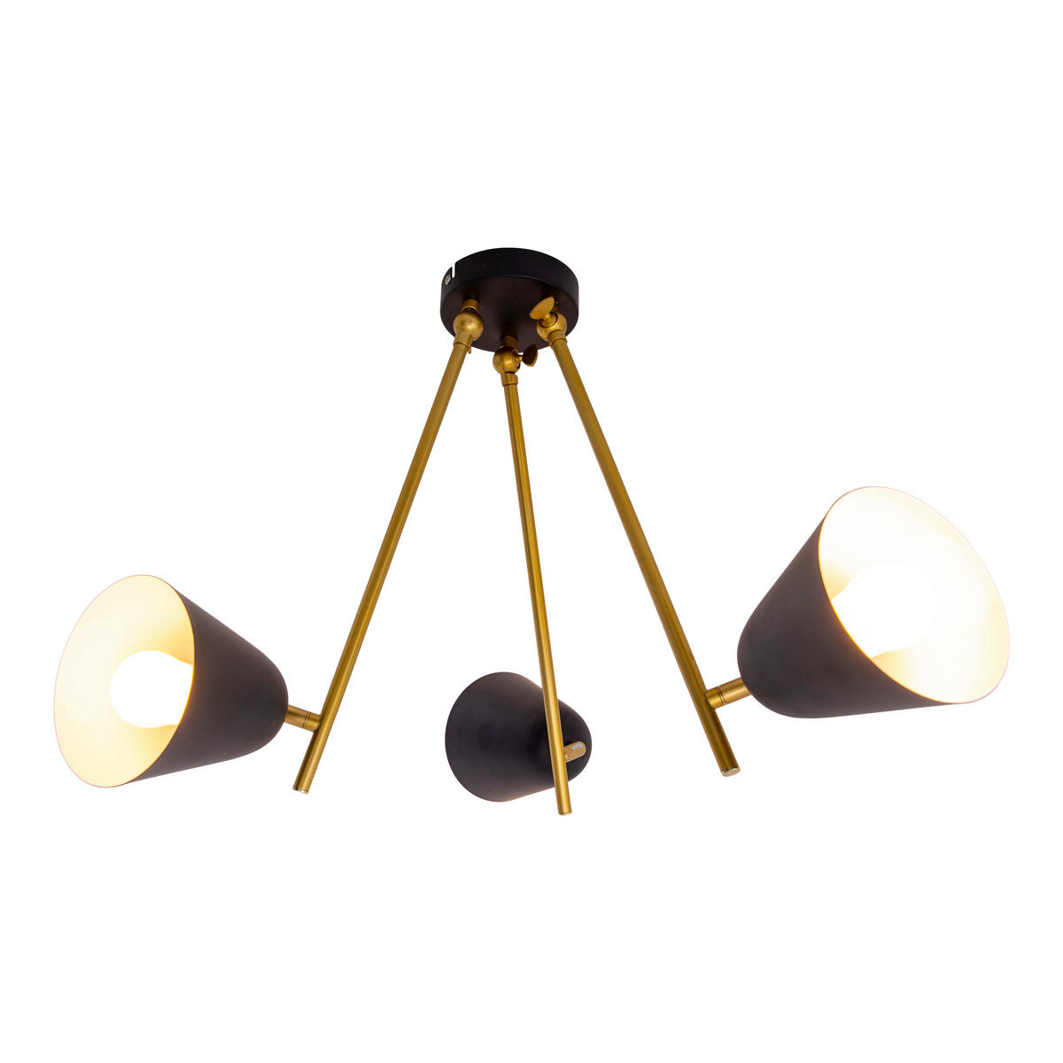 DECKENLEUCHTE Triton 50-95/50 cm   - Design, Metall (50-95/50cm) - Näve