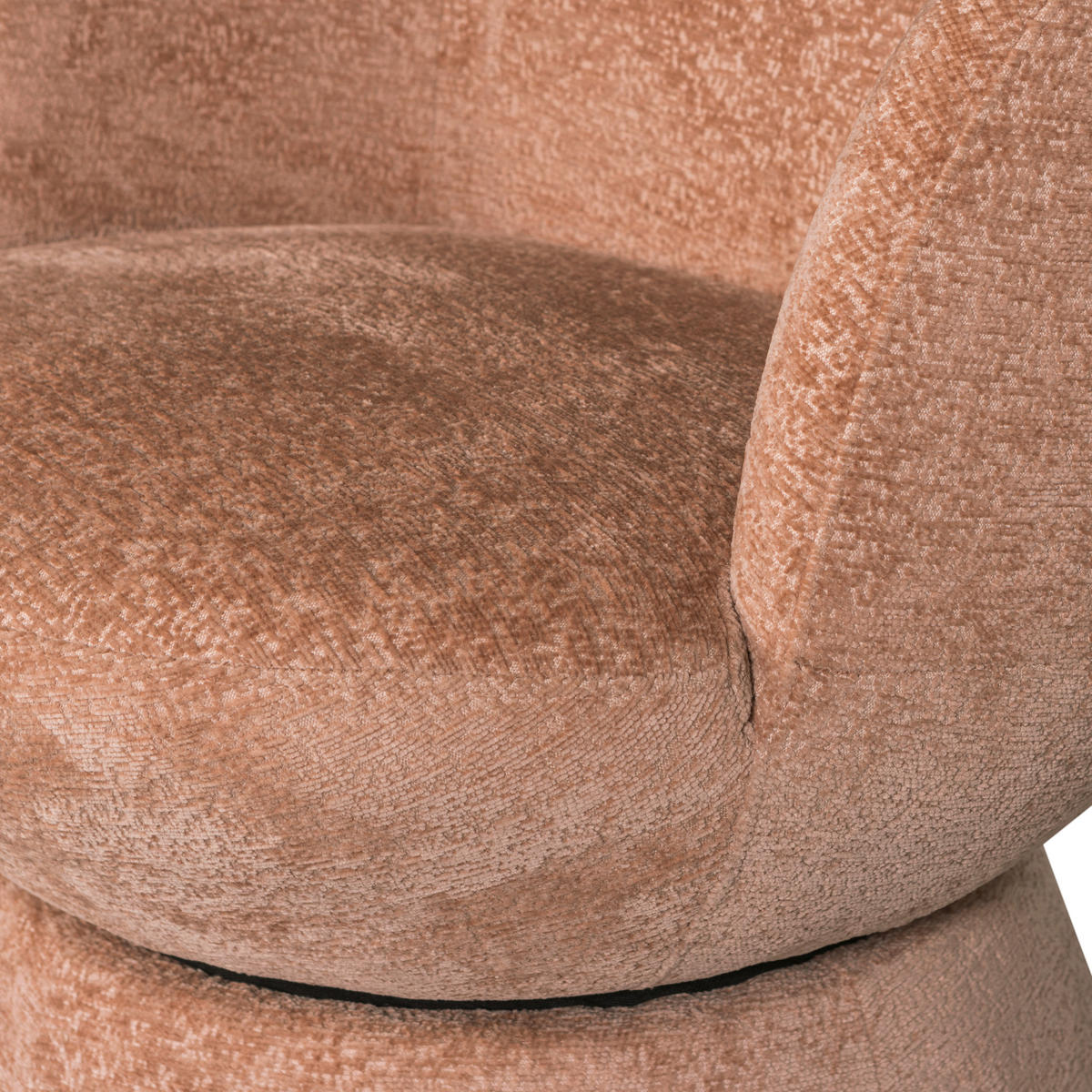SESSEL in Chenille Naturfarben  - Naturfarben, Design, Textil (73/72/71cm) - Livetastic