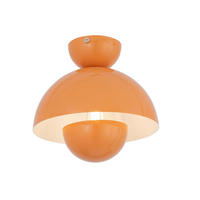 DECKENLEUCHTE 23/20 cm   - Orange, Design, Metall (23/20cm) - Collet's Monde