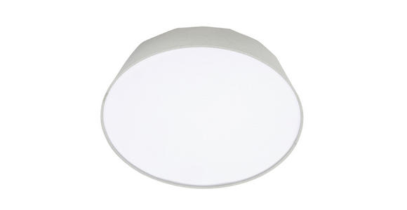 LED-DECKENLEUCHTE 40/12,7 cm - Hellgrau, Basics, Kunststoff/Textil (40/12,7cm) - Novel