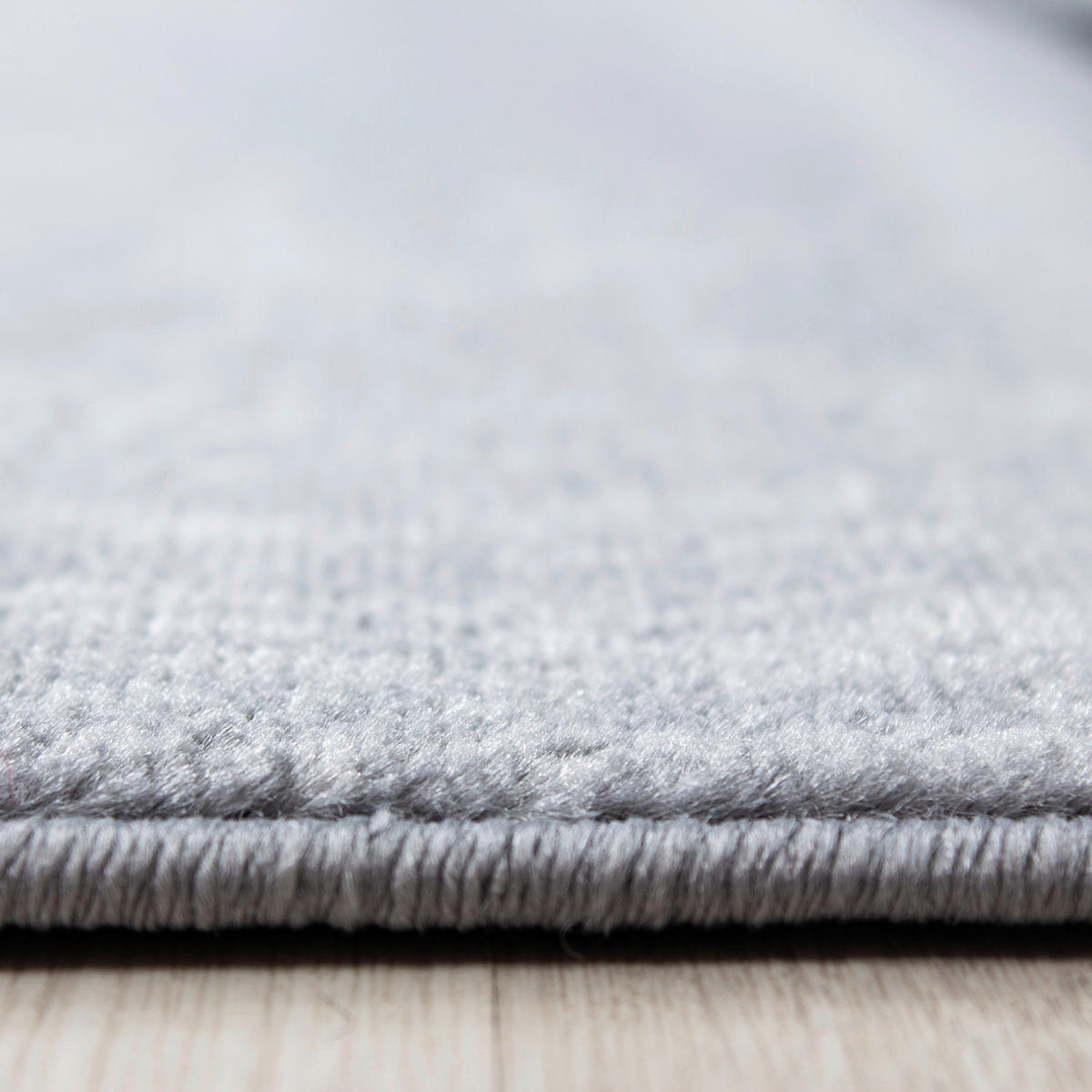 WEBTEPPICH 80/150 cm Plus Black Schwarz  - Schwarz, KONVENTIONELL, Textil (80/150cm) - Novel