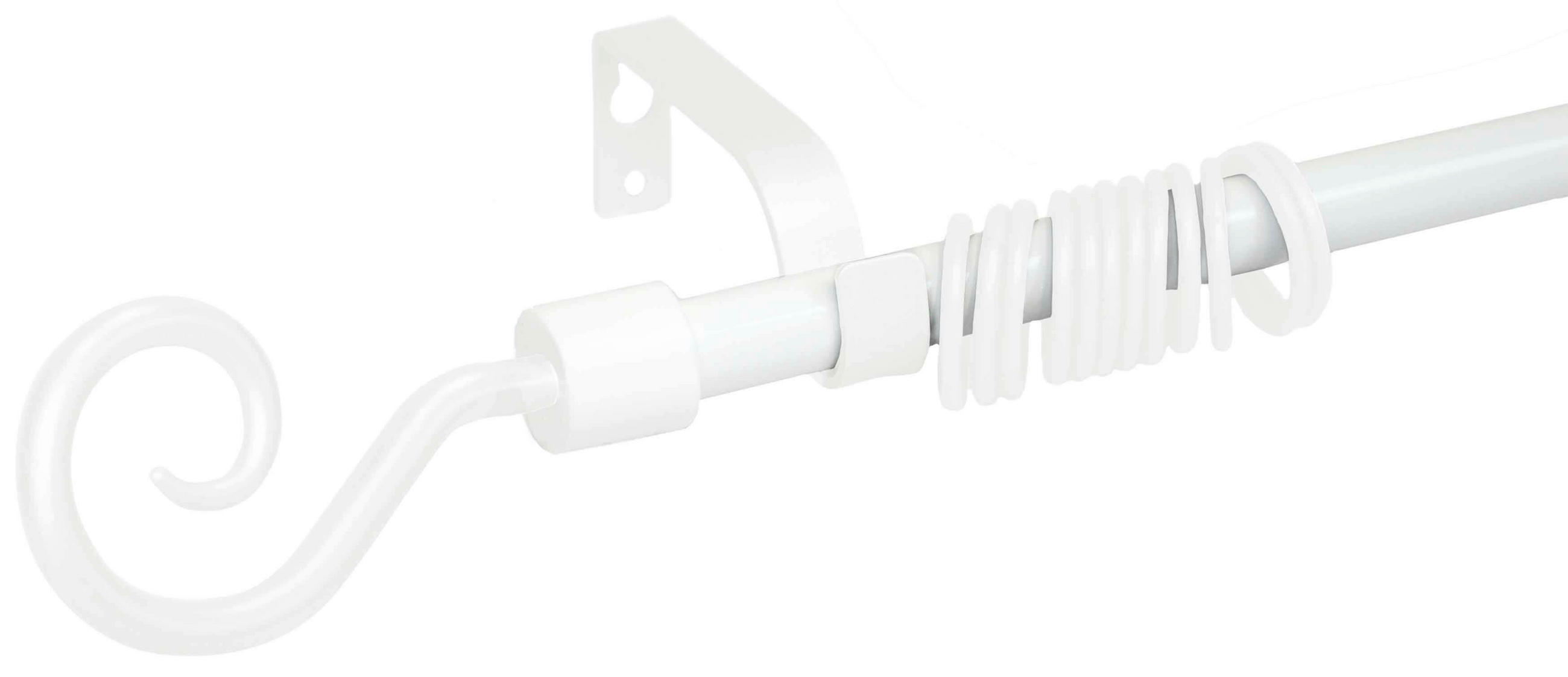 Set Galerie Perdea  - alb, Basics, plastic/metal (130-240/./.cm) - Boxxx