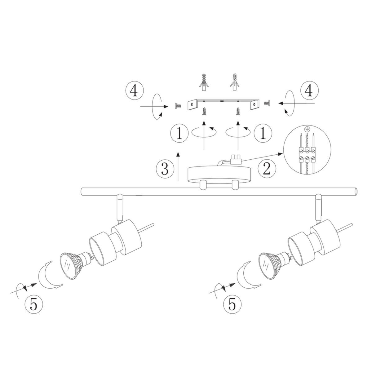 DECKENLEUCHTE 12/12/12 cm   - Trend (12/12/12cm)