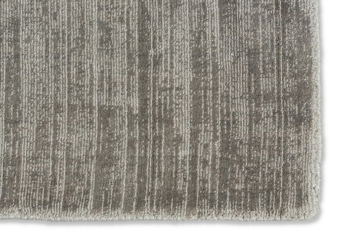 HANDWEBTEPPICH 170/240 cm Alessa Silberfarben  - Silberfarben, Design, Textil (170/240cm) - Schöner Wohnen