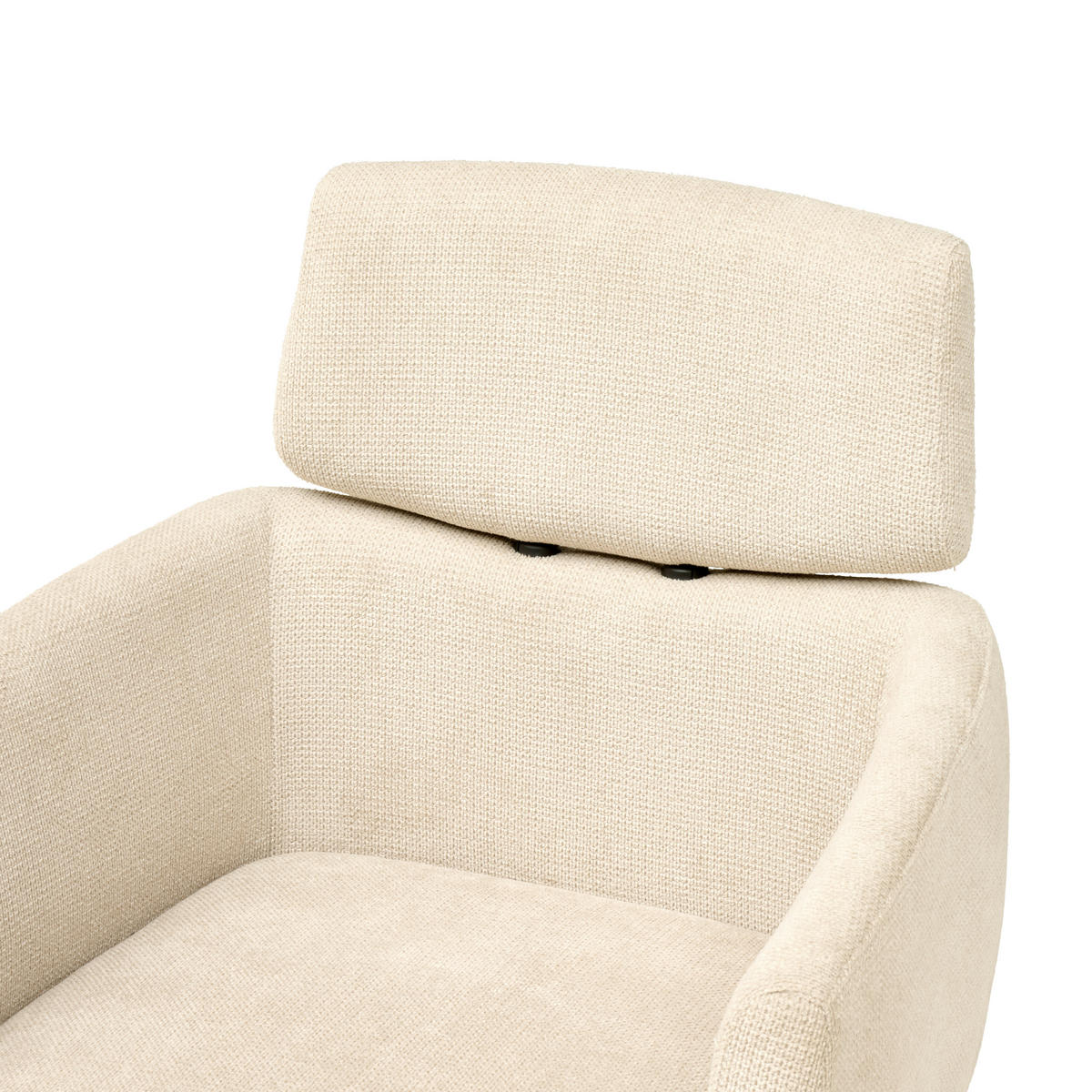 OTOČNÁ ŽIDLE, mikrovlákno,  - černá/béžová, Moderní, kov/dřevo (62/92/100/63cm) - MID.YOU