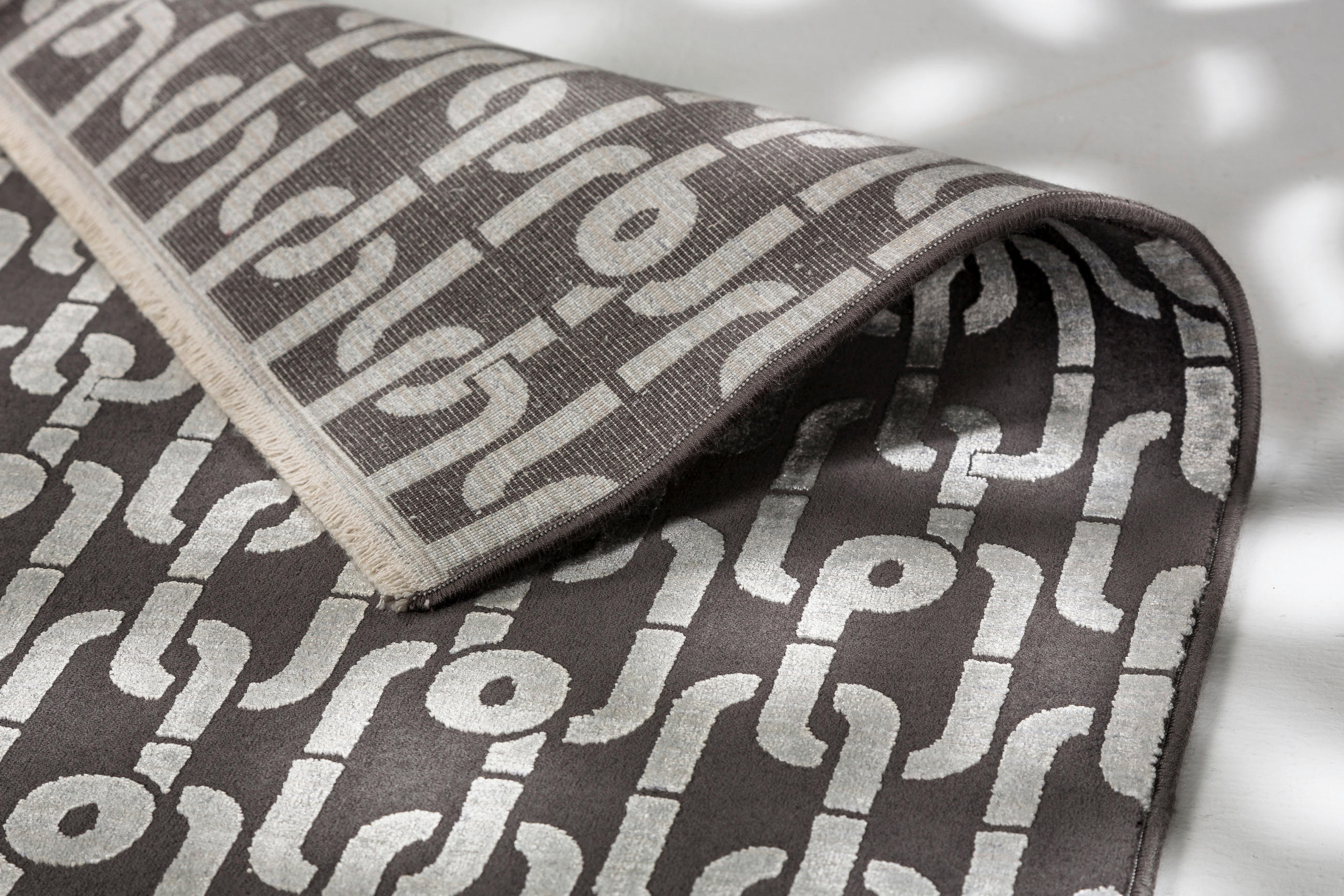 TKANÝ KOBEREC, 170/240 cm, barvy stříbra - barvy stříbra, Design, textil (170/240cm) - Joop!