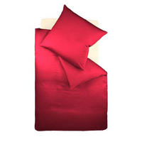 BETTWÄSCHE Satin 200/200 cm  - Bordeaux, Basics, Textil (200/200cm) - Fleuresse