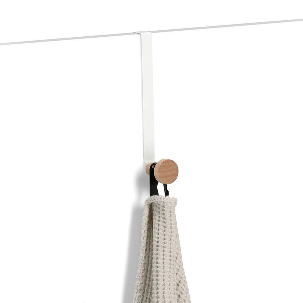 TÜRHAKEN  in Weiß  - Weiß, Basics, Holz/Metall (3/8/18cm) - Zeller Present