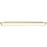 LED-DECKENLEUCHTE - Nickelfarben, Design, Kunststoff/Metall (120/30/5cm) LED-DECKENLEUCHTE - Nickelfarben, Design, Kunststoff/Metall (120/30/5cm)