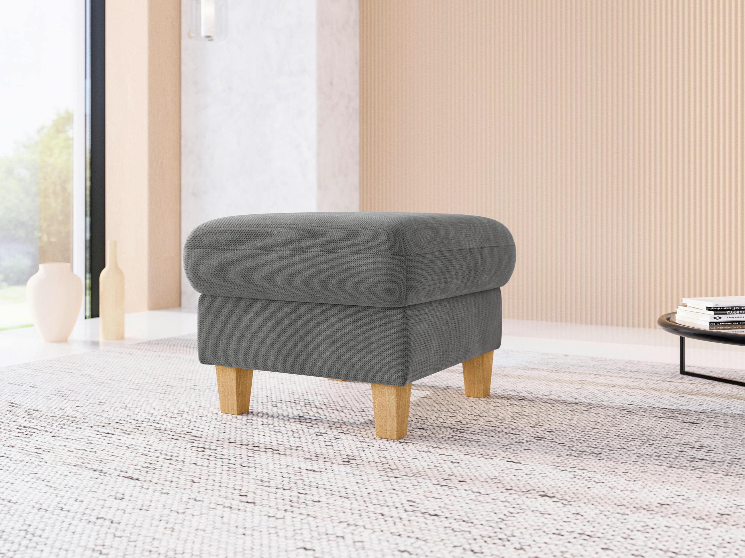 Sit & More TABURET, textil, 58/48/58 cm