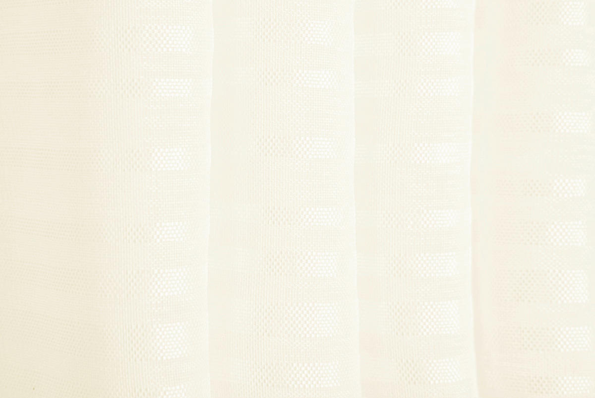 FERTIGVORHANG  transparent   280/300 cm  - Elfenbein, Basics, Textil (280/300cm)