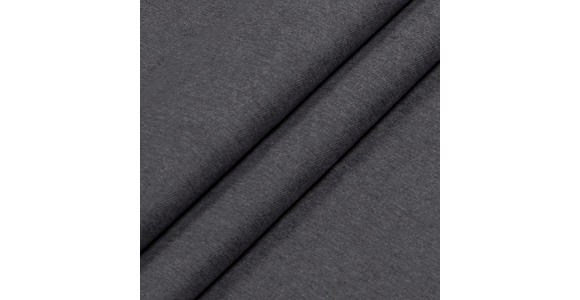 ECKSOFA Dunkelgrau Webstoff - Dunkelgrau/Schwarz, KONVENTIONELL, Kunststoff/Textil (270/160cm) - Carryhome