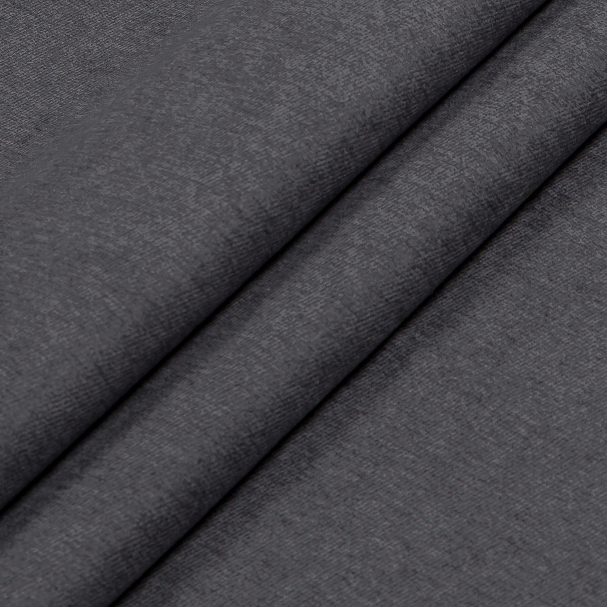 ECKSOFA Dunkelgrau Webstoff  - Dunkelgrau/Schwarz, KONVENTIONELL, Kunststoff/Textil (270/160cm) - Carryhome