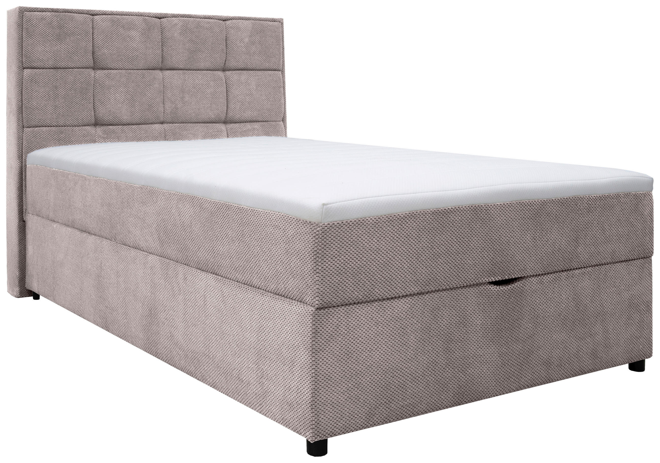 BOXBETT 140/200 cm  in Taupe  - Taupe, MODERN, Holz/Holzwerkstoff (140/200cm) - MID.YOU